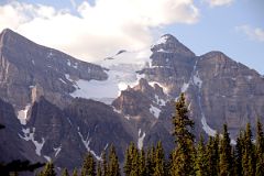 05 Haddo Peak And Mount Aberdeen From Lake Agnes Trail Between Mirror Lake And Lake Agnes At Lake Louise